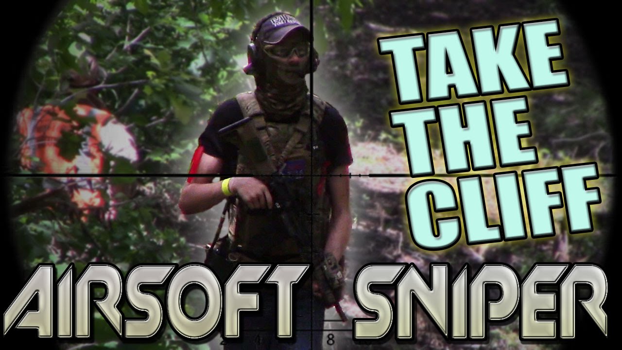 AIRSOFT SNIPER CAM TAKE THE CLIFF YouTube