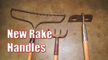 Replacing Gardening Rake Handles
