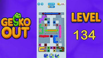 Gecko Out Level 134 Solution  | Step by Step Walkthrough