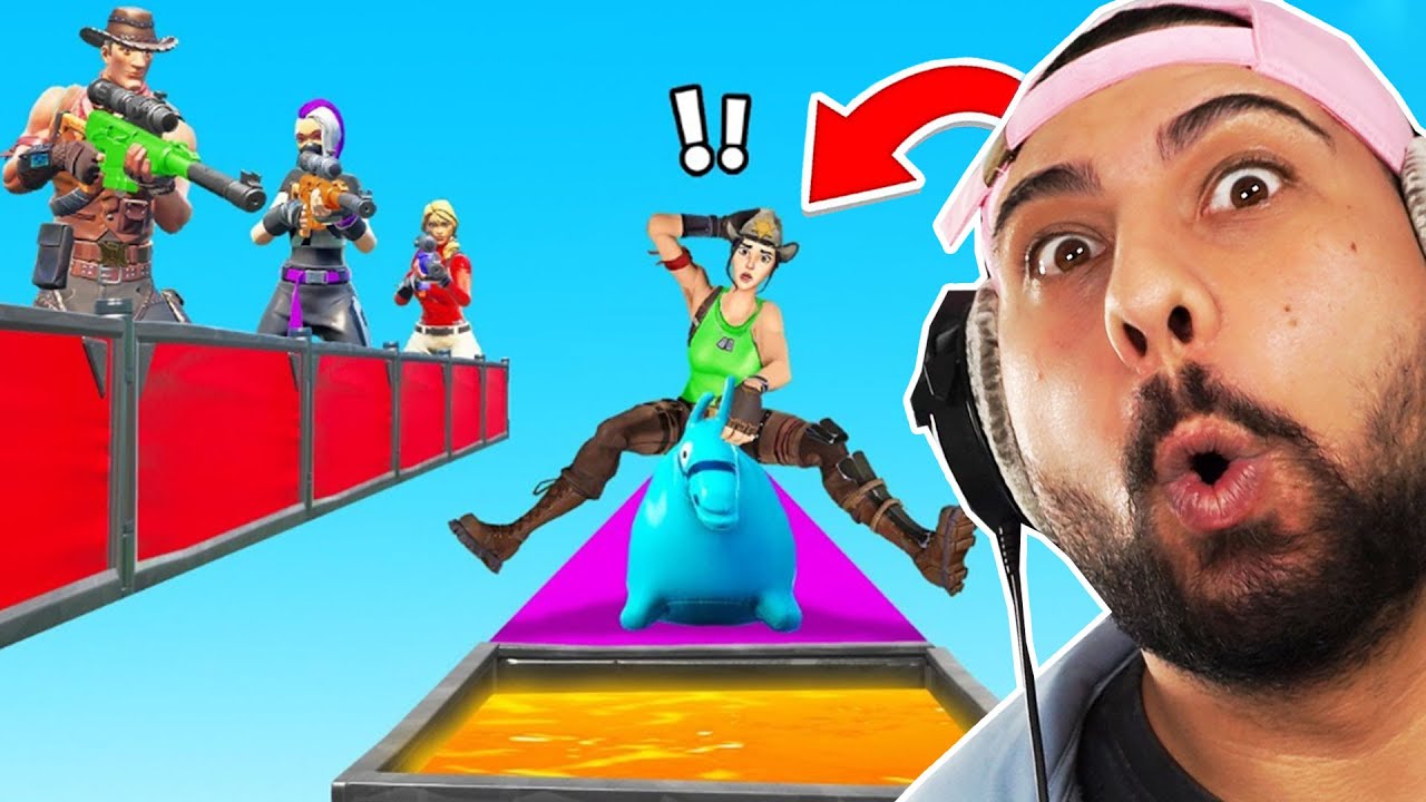 LACHFLASH bei SNIPER vs RUNNER in Fortnite Creative 2.0!