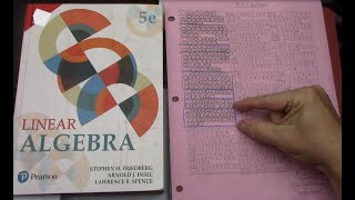 160 Linear Algebra Freidberg Ch 2 4 of 6