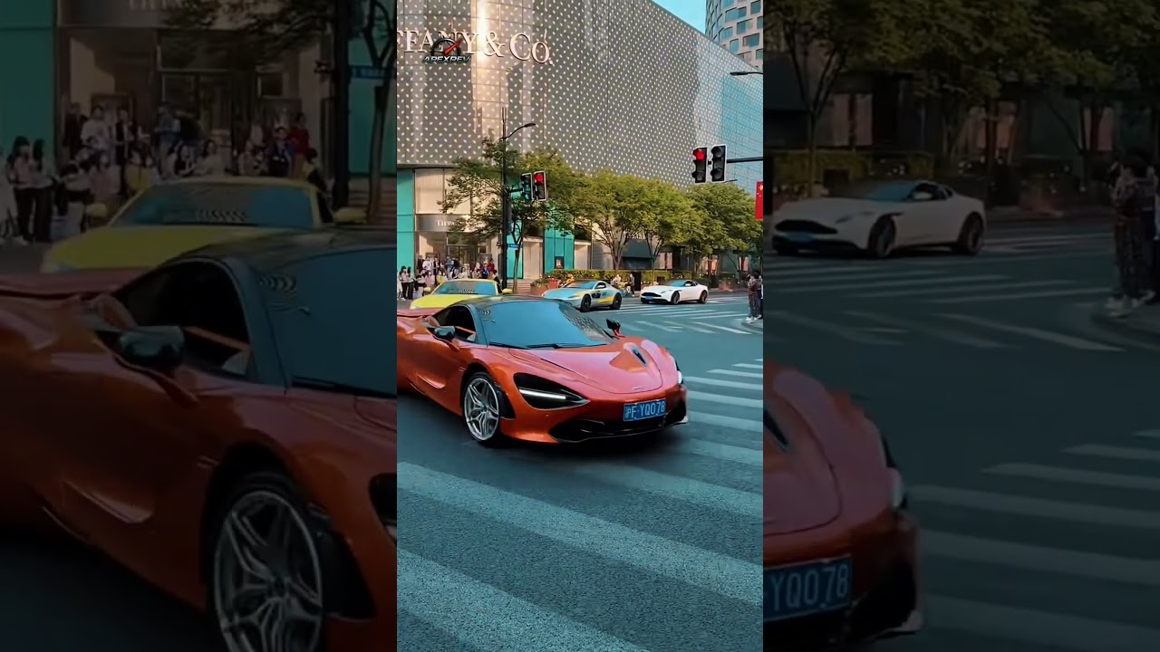 Supercar Street Spotting: Aventador, 720S & Aston Martin at Tiffany & Co  