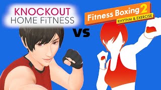 Knockout Home Fitness Vs Fitness Boxing 2 - Which Is The Better Fitness Game On Nintendo Switch