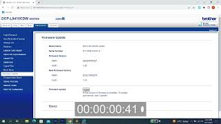 DCP L8410CDW FIRMWARE UPDATE BROWSER