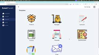 How to Create Product & Package Templates in Event Trackit | Event & Party Businesses