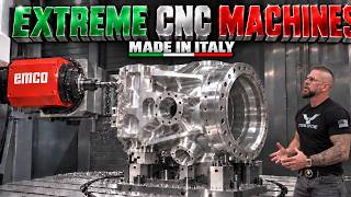 Inside Italy’s Extreme CNC Machine Factory