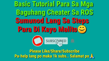 Paano magcheat sa ROS ng walang ROOT👌 | Rules of Survival