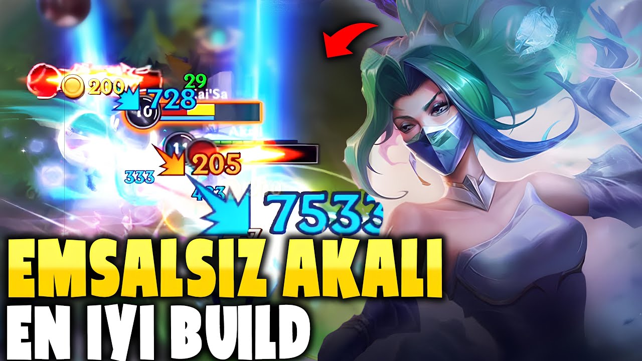 FACECAM EMSALSİZ KRİSTAL GÜL AKALI BEST BUILD Wild Rift