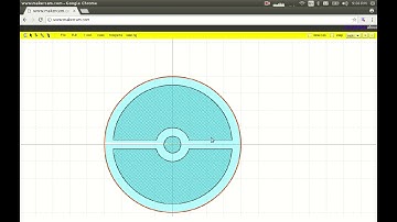 Part 2 -  GCode creation via CAM for a CNC Router (Resin Pokeball Sign Example)