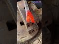 Blacksmith Skill in Action! Red-Hot Crowbar Grinding is So Satisfying!