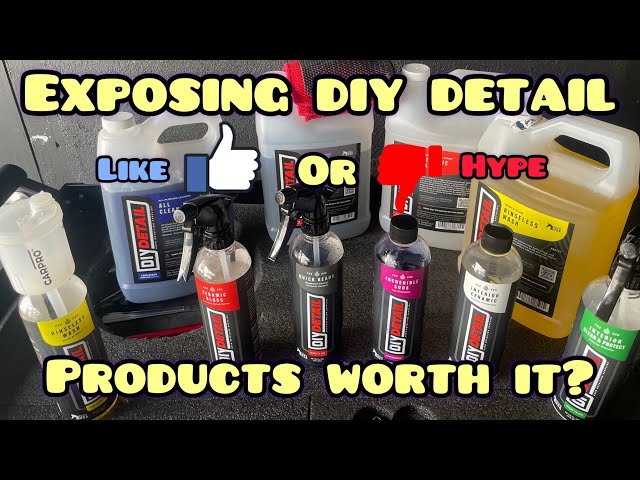 DIY Detail Products : Brand Review 