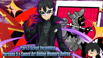 Kirito As Joker! Persona 5 Royal Collab Part 2 Incoming In Sword Art Online Memory Defrag