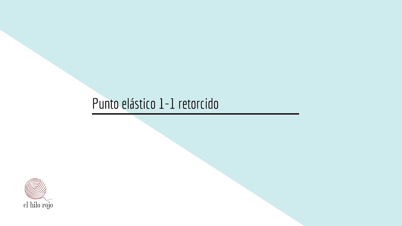 Punto elástico retorcido