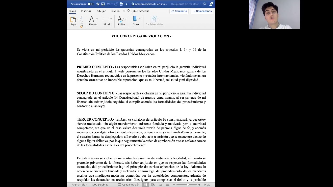 Tutorial demanda de amparo indirecto en materia penal - YouTube