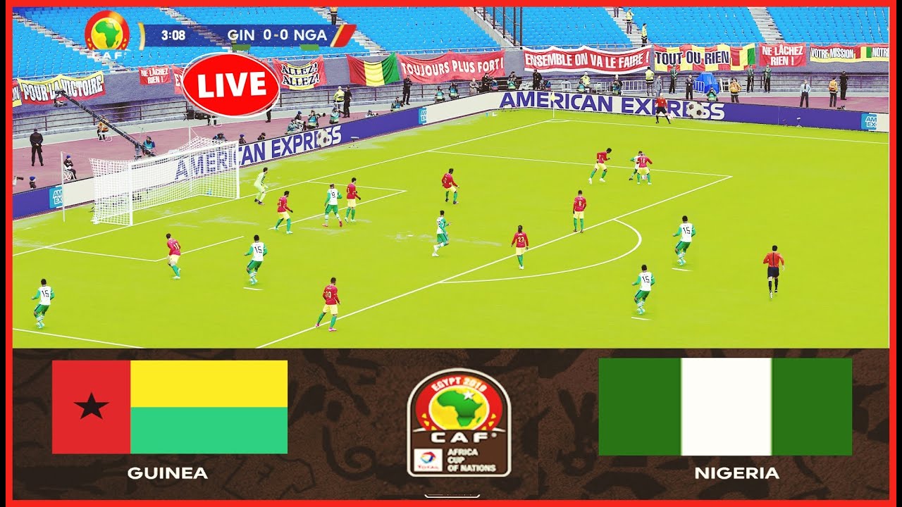 GUINEA-BISSAU vs NIGERIA | AFRICA CUP OF NATIONS 2022 | AFCON - YouTube