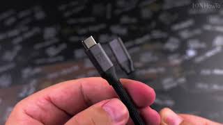 Silkland USB-C USB4 40Gbps 8K60 240W Extension Cable 1m Unboxing