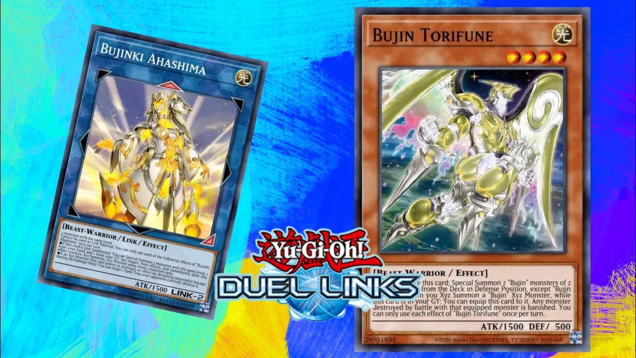 Deck Bujin en YuGiOh Duel links YouTube