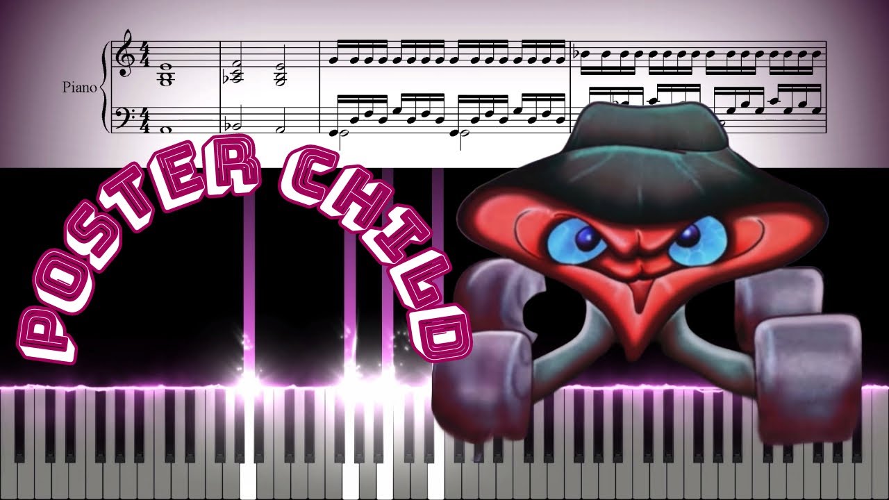 Red Hot Chili Peppers – Poster Child – Piano Tutorial & Sheet Music