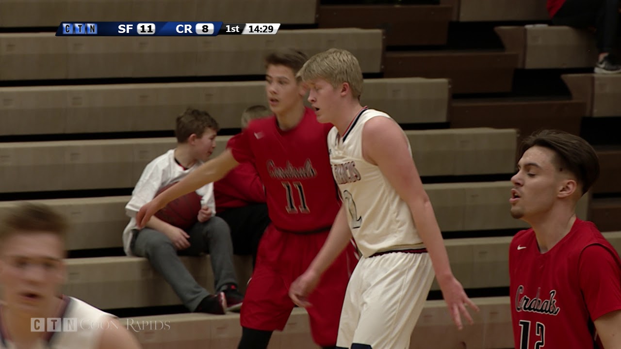Boys Basketball: St. Francis at Coon Rapids 2.17.18 (Full Game)