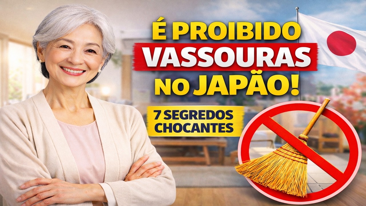 8 Razões pelas quais no Japão NÃO se varrem as CASAS