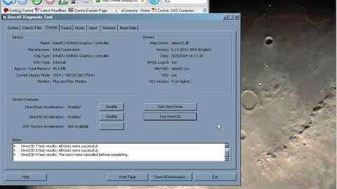 Tutorial: Running the dxdiag in XP