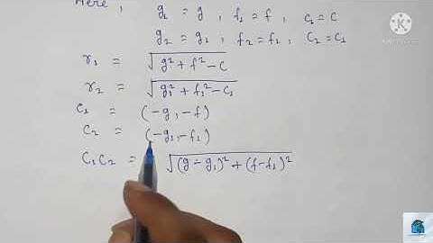 Prove that the condition that the circles x^2+y^2+2gx+2fy+c=0 & x^2+y^2+2g1x+2f1y+c1=0 should touch