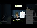 SIMSREE Work Experience &amp; Placements | Freshers Can Apply? 🤔