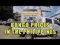 Bongo. Prices In The Philippines.