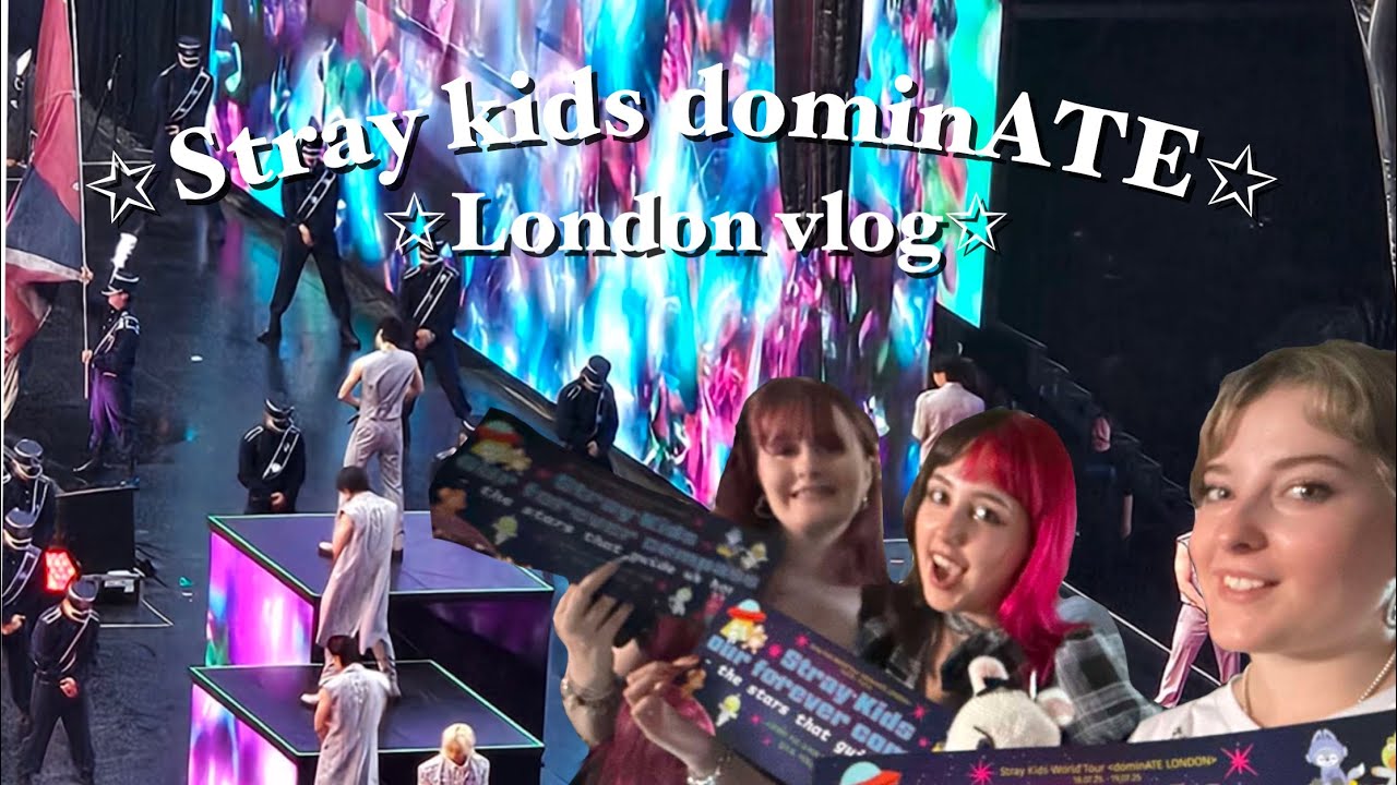 Stray Kids London Vlog! 💯💕🕷️ - YouTube