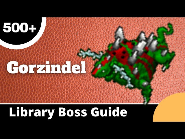 samling Mappe diakritisk Gorzindel Explained [Secret Library Boss 1/5] - YouTube