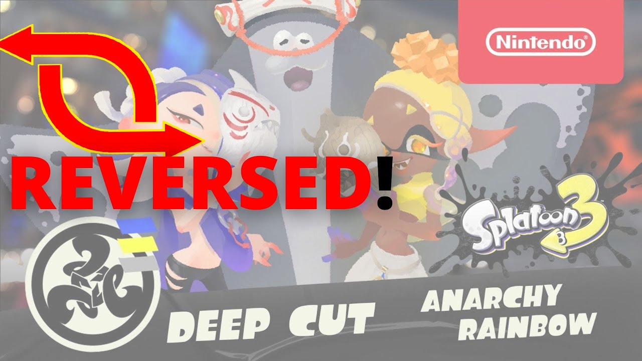 Deep Cut: Anarchy Rainbow - Splatoon 3 - #nintendo Switch - YouTube