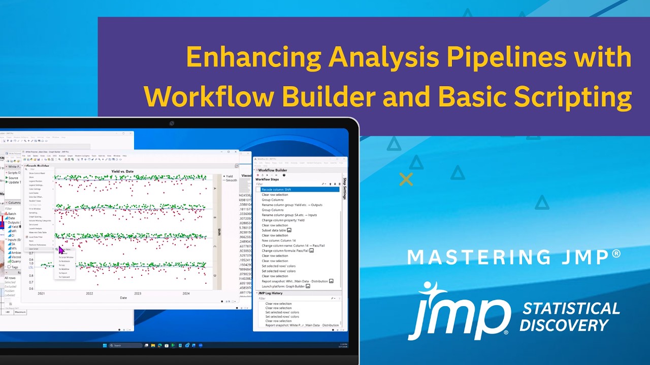 Mastering JMP | Enhancing Analysis Pipelines with Workflow Builder and ...