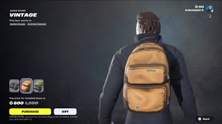 The *RAREST* Back Bling Bundle Is Back After 2500+ Days Is In The Fortnitemares Item Shop [Oct 13th]