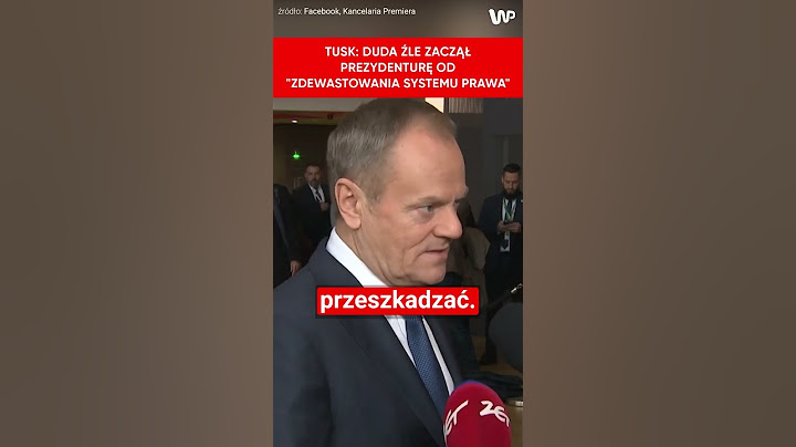 "Duda źle zaczął, źle kończy". Tusk uderzał w prezydenta #shorts
