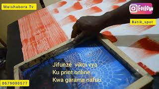 BATIKI JIFUNZE VIKOI VYA  KU PRINT ONLINE NA VITENDO 0679000577