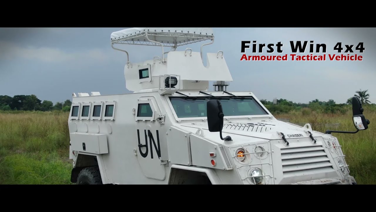 รถเกราะ First Win สำหรับภารกิจรักษาสันติภาพของภูฏาน (First Win for Bhutan Peacekeeping Mission)