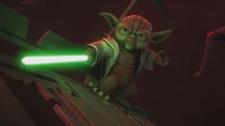 Star Wars: The Clone Wars  Yoda & Anakin vs. Dooku & Sidious [1080p]