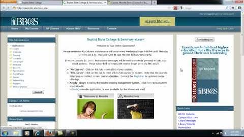 How to Access Your Moodle Courses