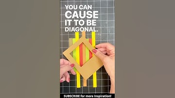 Use Up Your Scraps: Make a Quick and Easy Card! #shorts