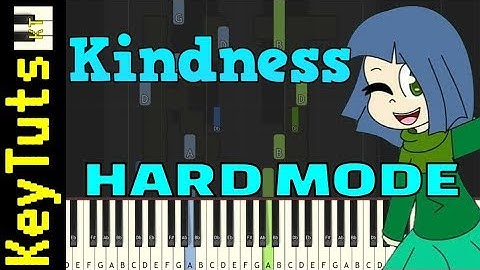 Learn to Play Kindness from Glitchtale (Undertale AU) - Hard Mode