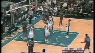 Steve Francis Huge Poster Dunk Over White