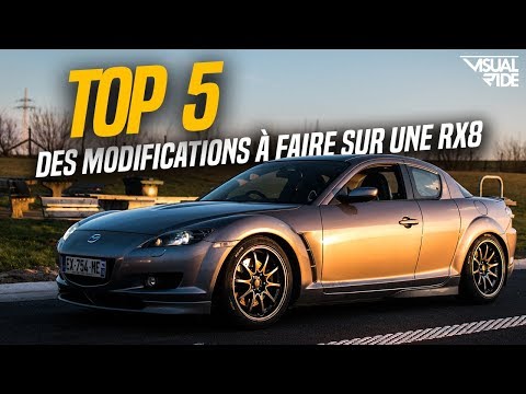 MAZDA RX8: TOP 5 MODS TO DO! 🛠️