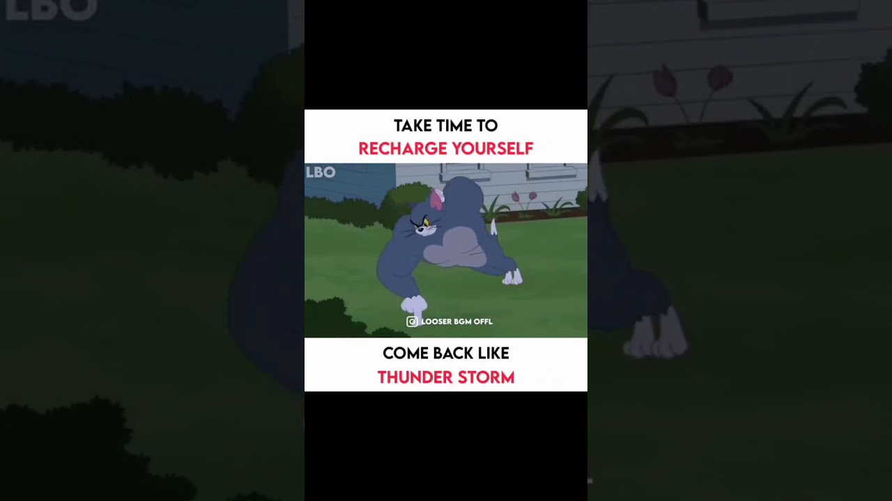 Tom and Jerry motivational scene | Body building tom | inspirational short | Cartoon |