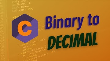 Convert Binary to Decimal in C | Binary Numbers to Decimal Numbers