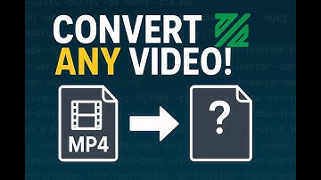 How to Convert Videos with FFmpeg - Tutorial for Beginner