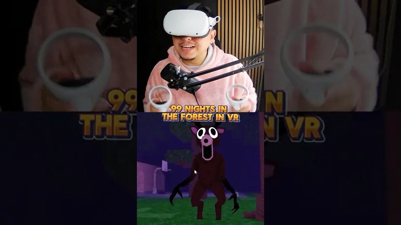 99 ночей в лесу в VR — это страшно! 🤯