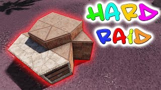 RUST - My Go To BUNKER BASE | Hard To Raid Base Build