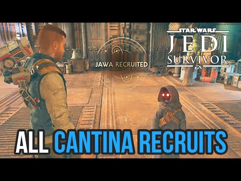 Star Wars Jedi: Survivor All Cantina Recruits Locations | Max Capacity Trophy Guide