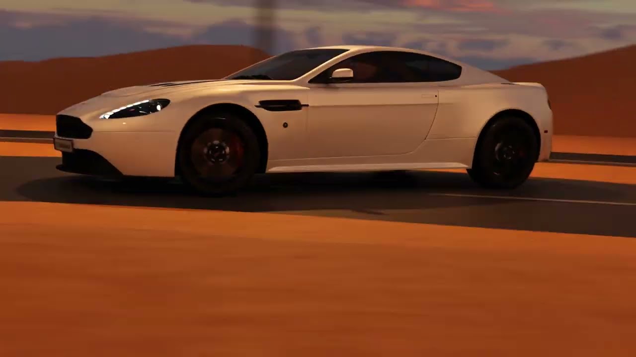 Aston Martin VANTAGE V12 - Blender 3D Animation
