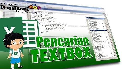 Search Data di Listbox UserForm
